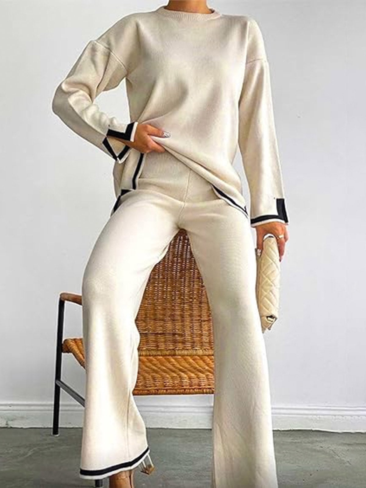 Women's Classy Knit 2-Piece Set