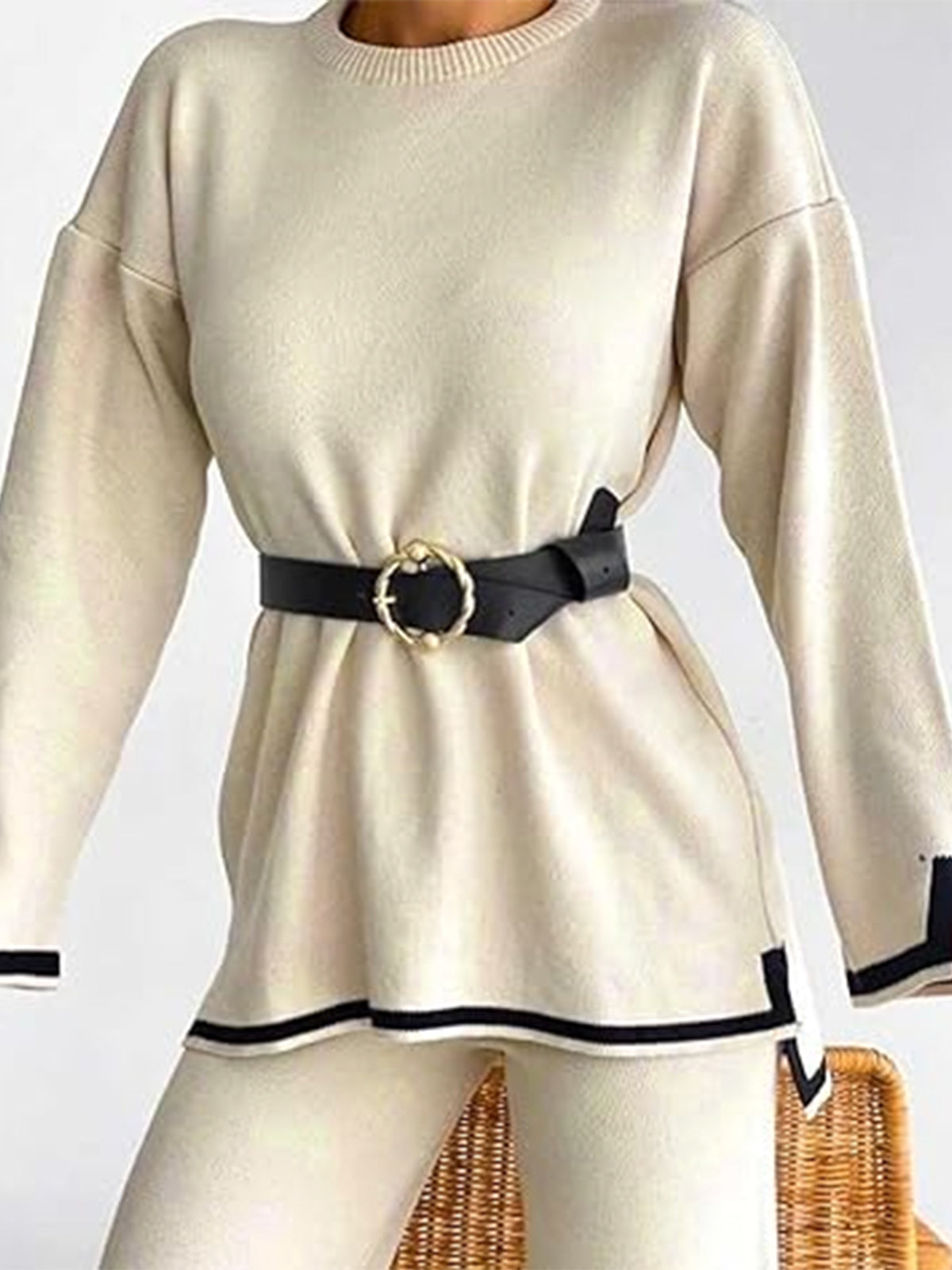 Women's Classy Knit 2-Piece Set