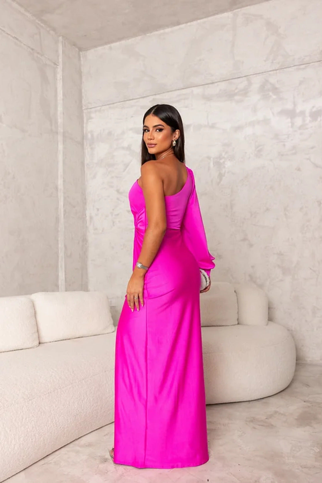 Women's Elegant Satin Dress