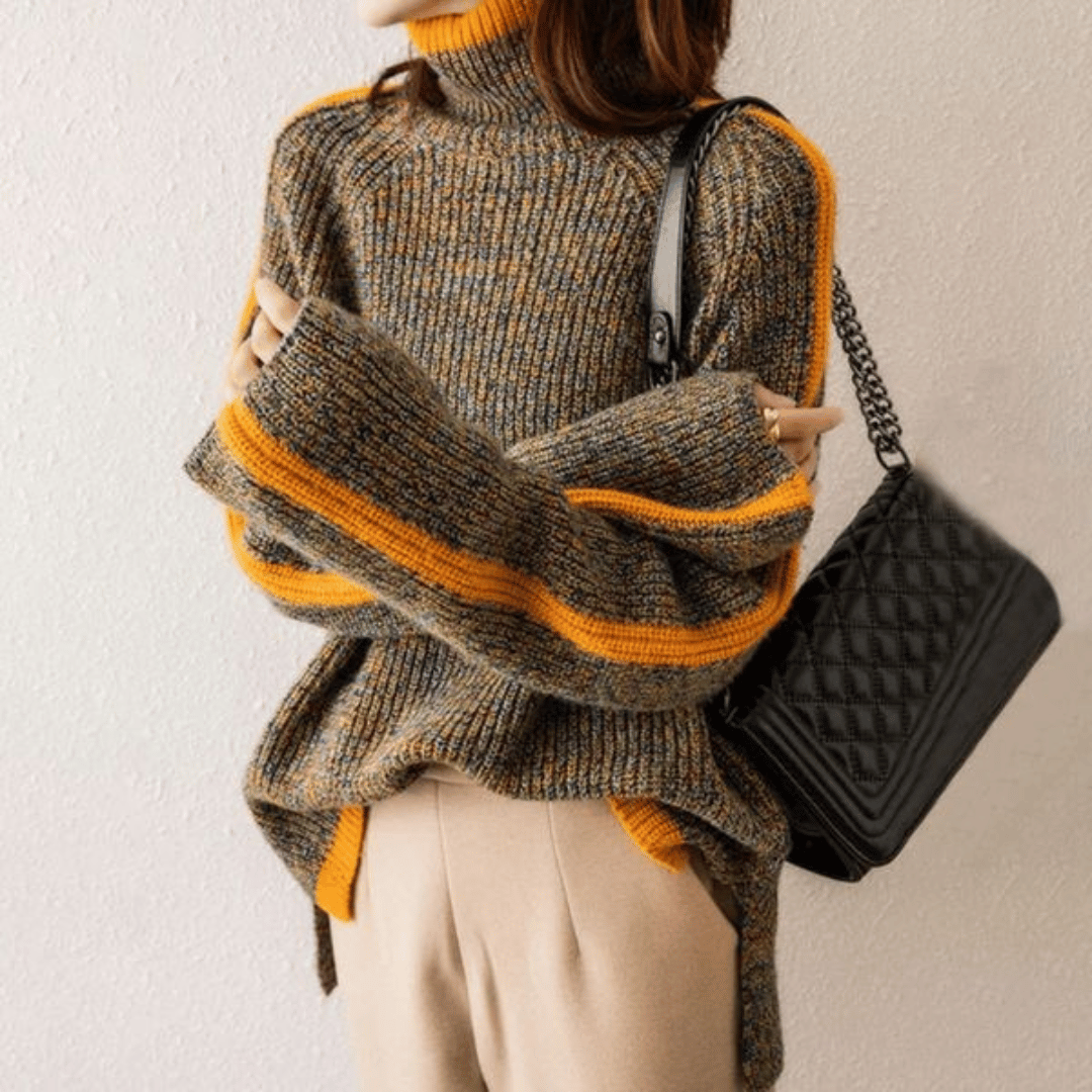 Women's Cashmere Turtleneck Pullover