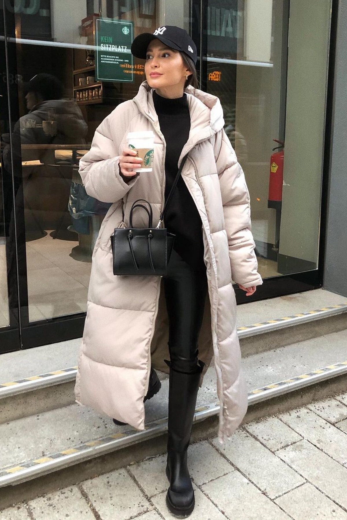 Women's Long Puffer Wintercoat