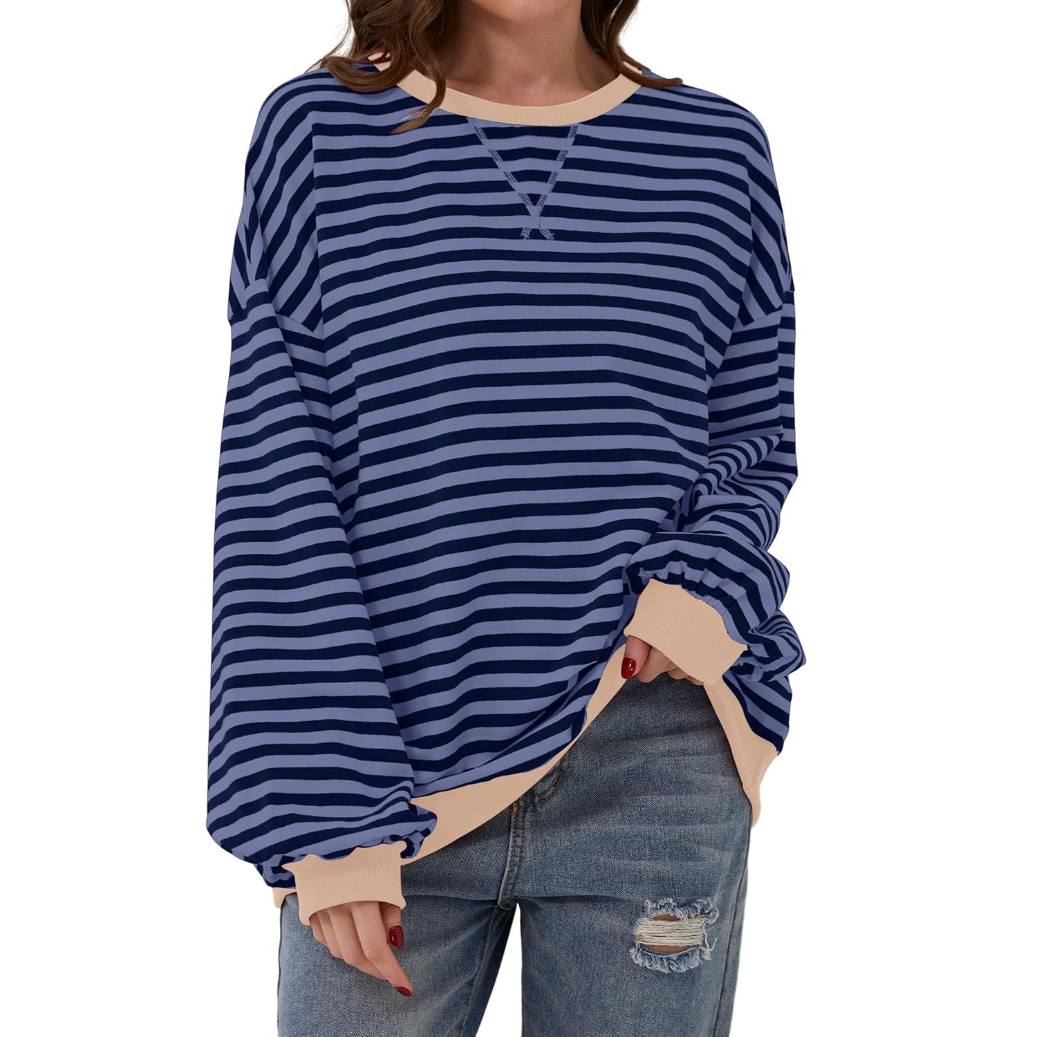 Women's Trendy Long Sleeve Oversized Sweater