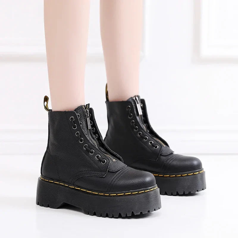 Women's Comfy High sole boots