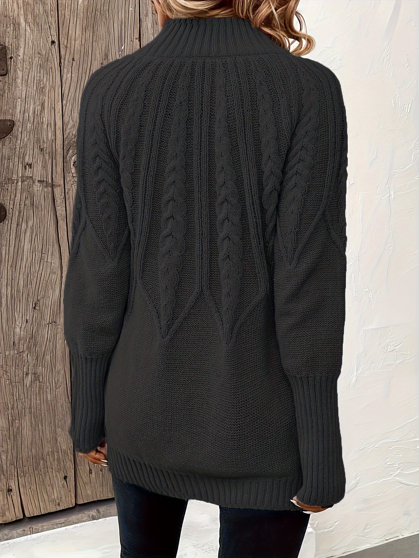 Women's Long Merino Wool Sweater