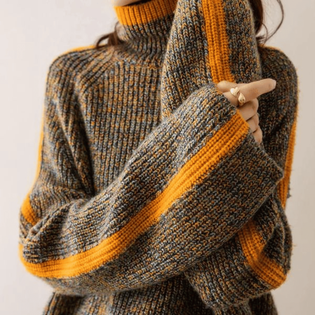 Women's Cashmere Turtleneck Pullover