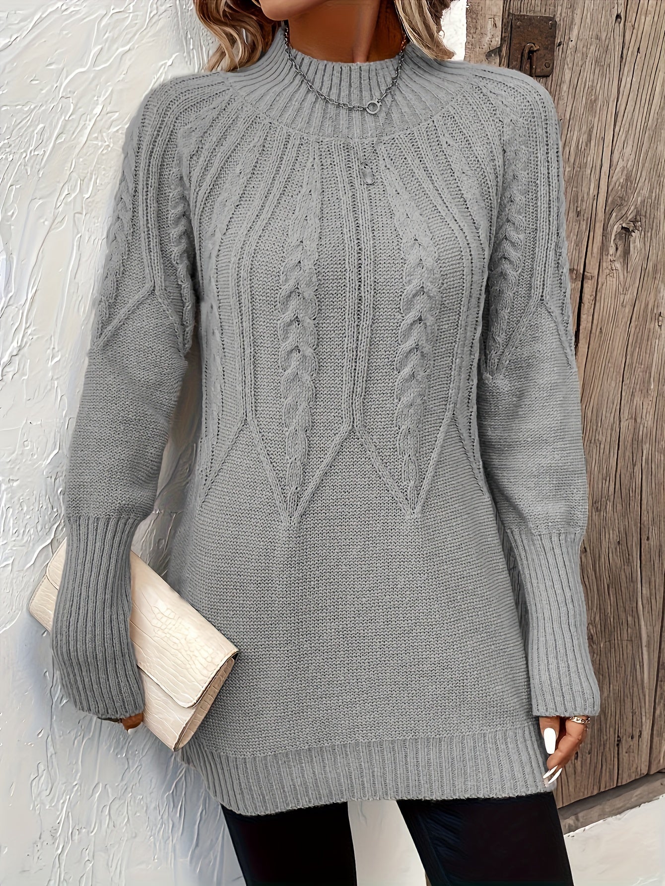 Women's Long Merino Wool Sweater