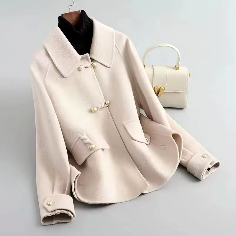 Women's Stylish Cashmere wool winterjacket