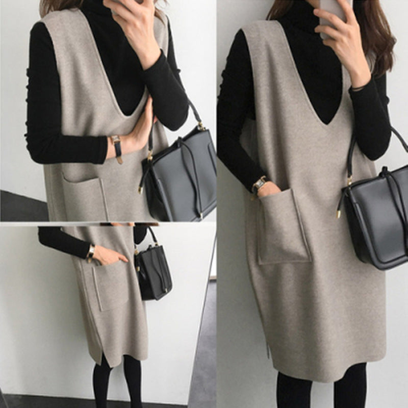 Women's Soft Mid-Length Reversible Vest