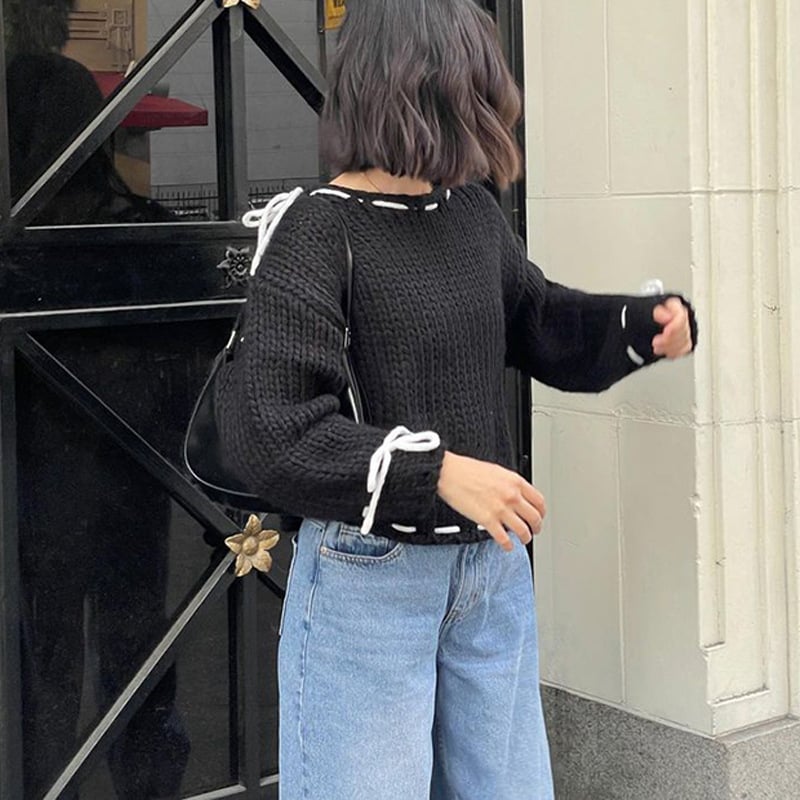 Women's Knitted Wool Oversized Sweater