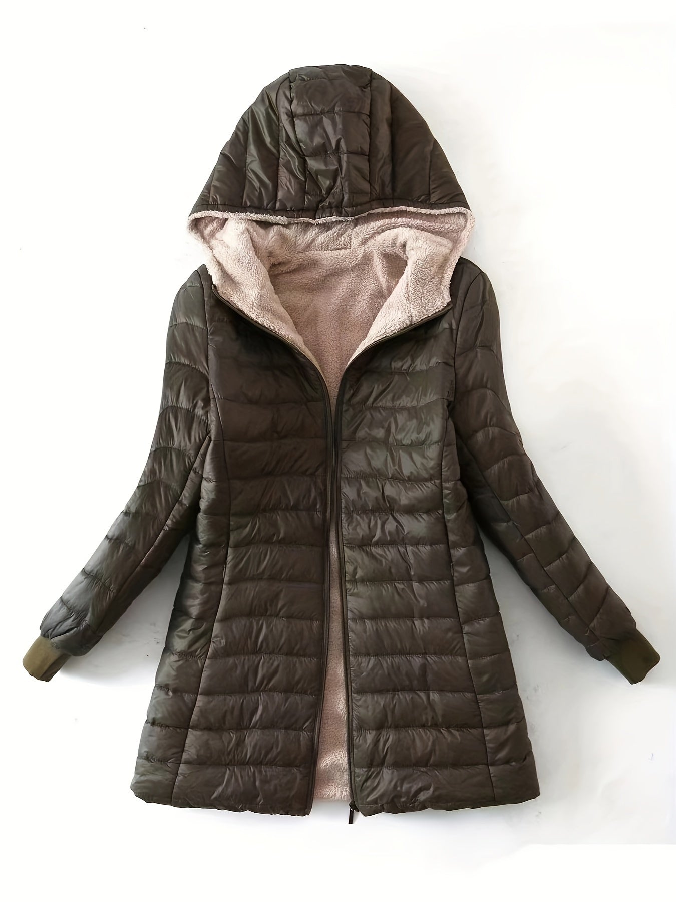 Women's Fleece-Lined Waterproof Coat