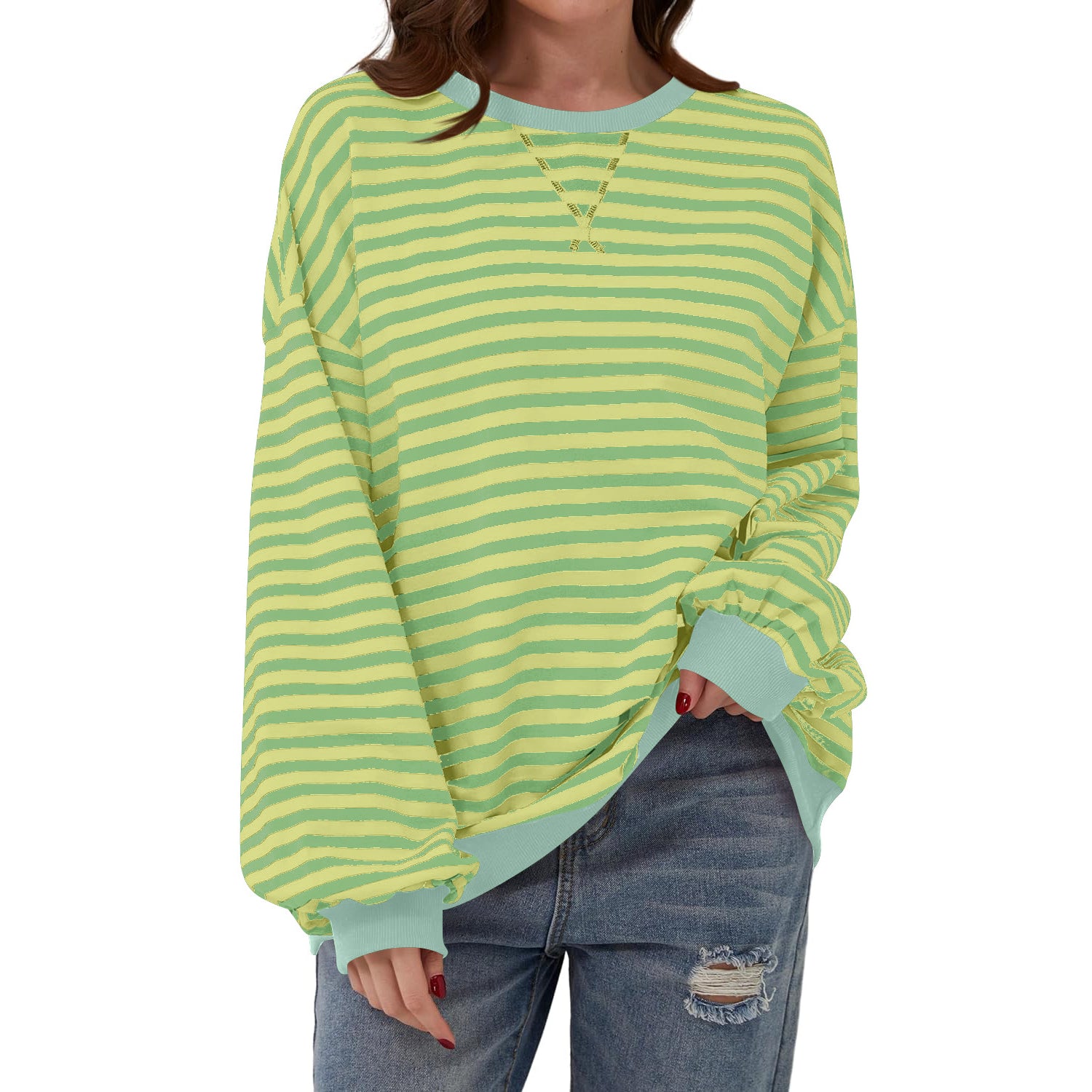 Women's Trendy Long Sleeve Oversized Sweater