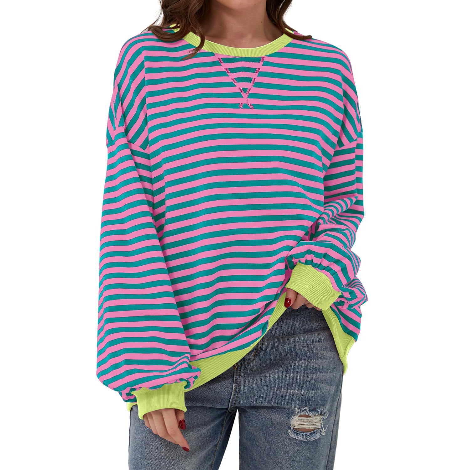 Women's Trendy Long Sleeve Oversized Sweater