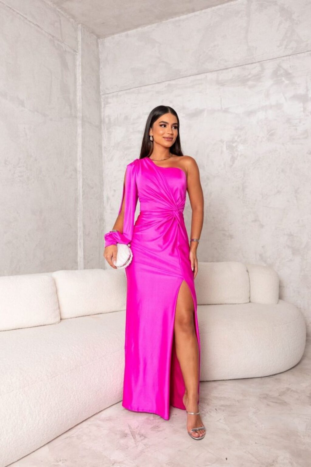 Women's Elegant Satin Dress