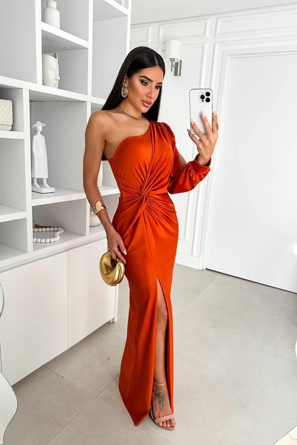 Women's Elegant Satin Dress
