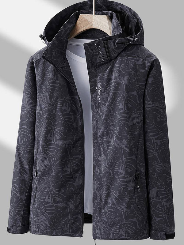 Women’s Hooded Jacket with Zipper