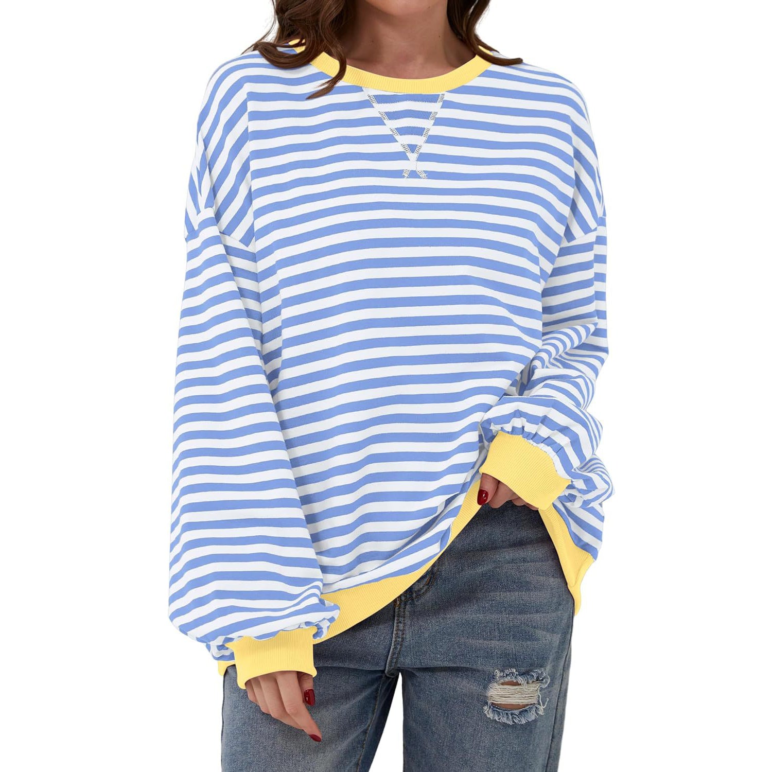 Women's Trendy Long Sleeve Oversized Sweater