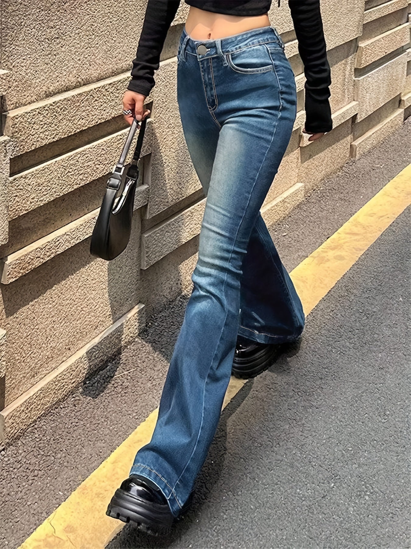 Women's Flared denim jeans