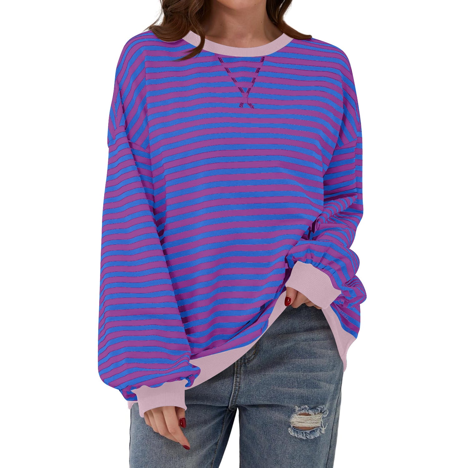 Women's Trendy Long Sleeve Oversized Sweater