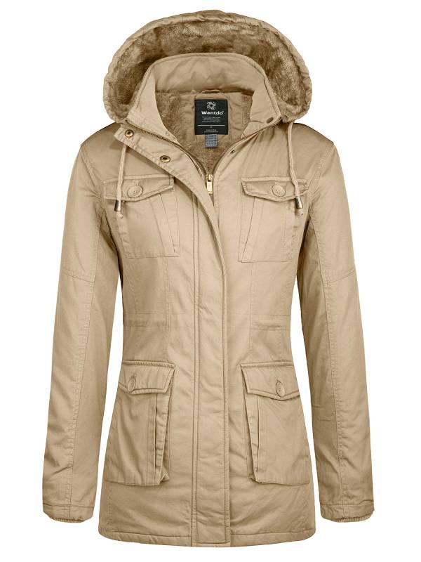 Women's Fleece-Lined Waterproof Coat