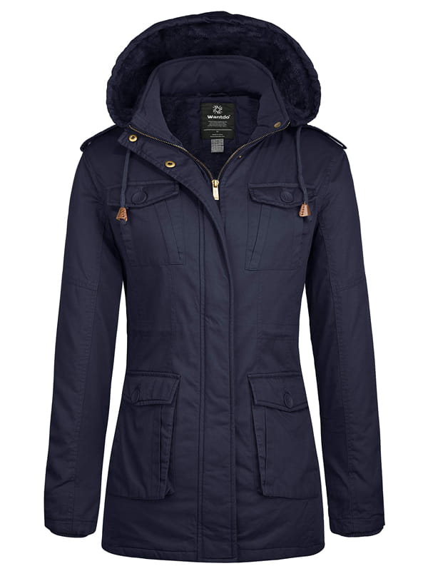 Women's Fleece-Lined Waterproof Coat