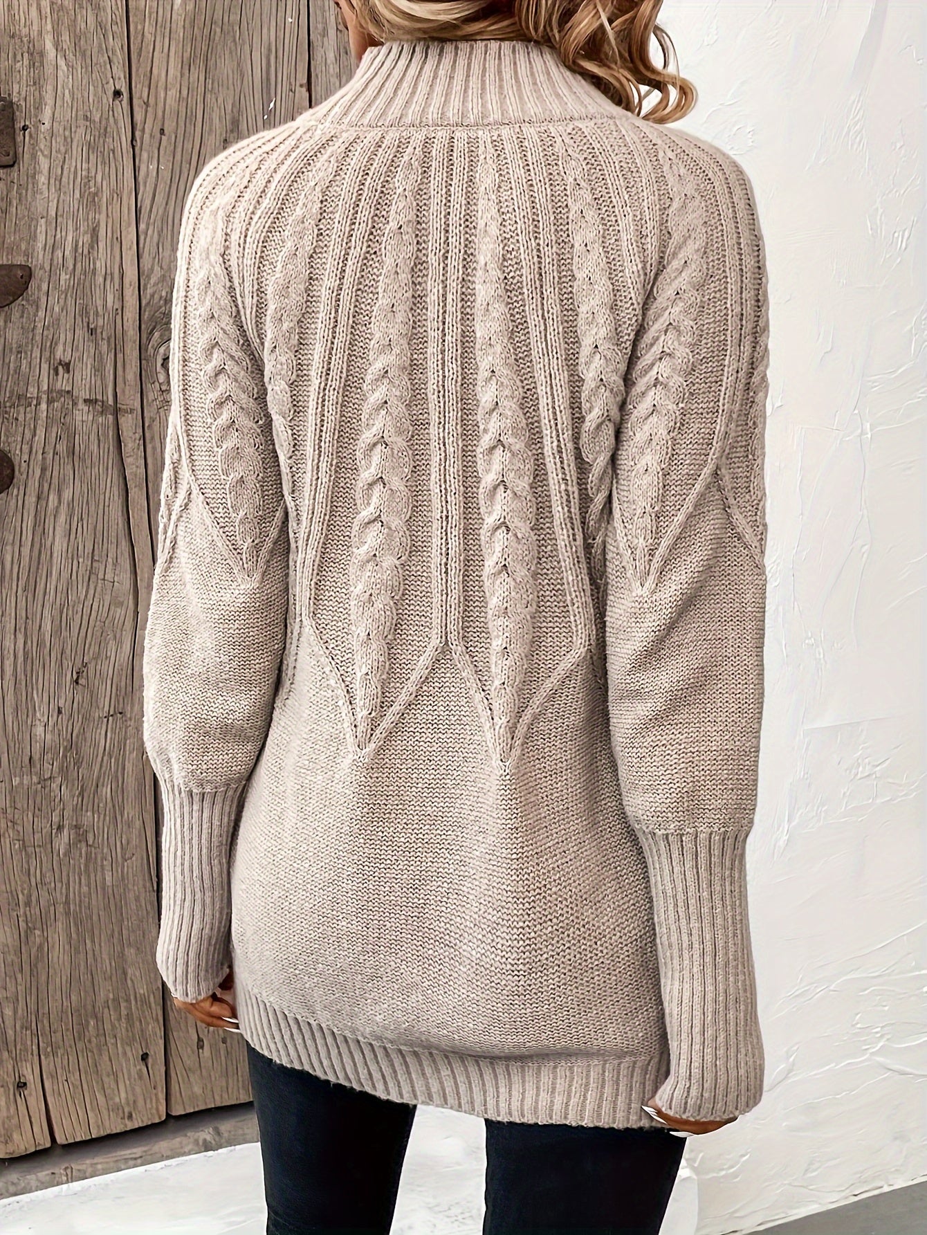 Women's Long Merino Wool Sweater