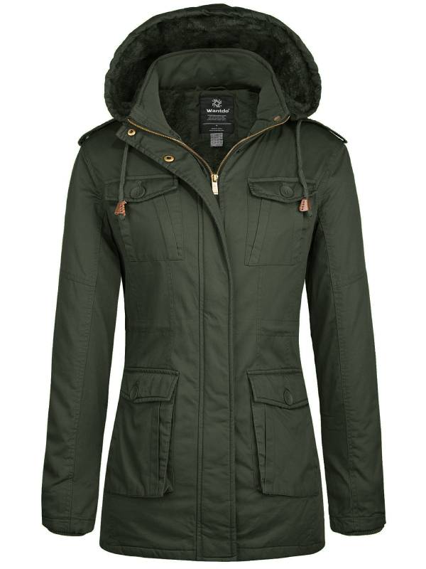 Women's Fleece-Lined Waterproof Coat