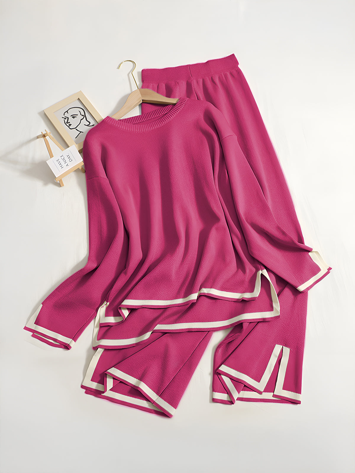 Women's Classy Knit 2-Piece Set