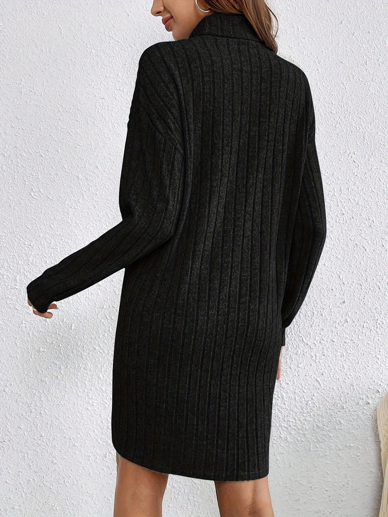 Women's Elegant Turtle neck Winter dress