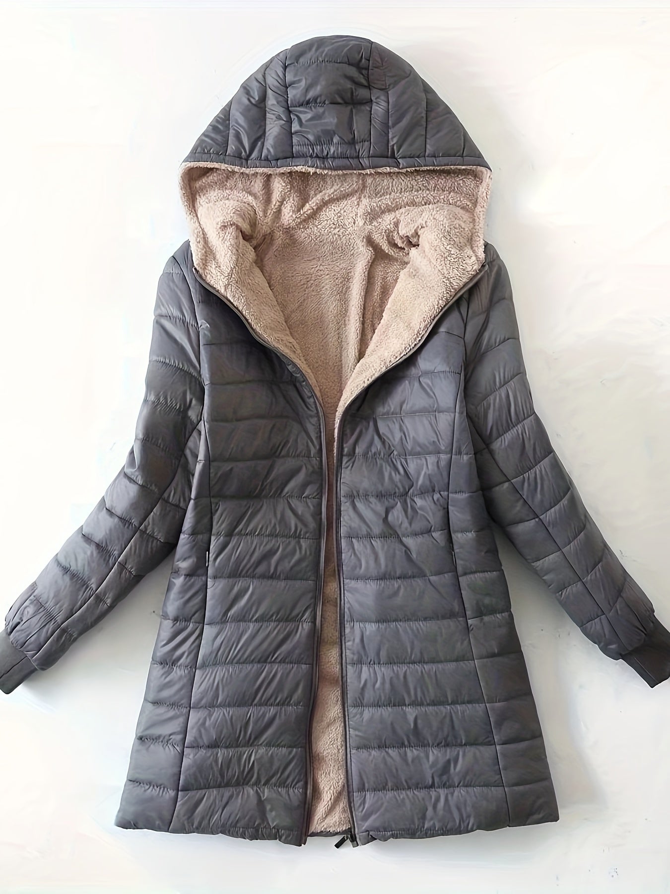 Women's Fleece-Lined Waterproof Coat