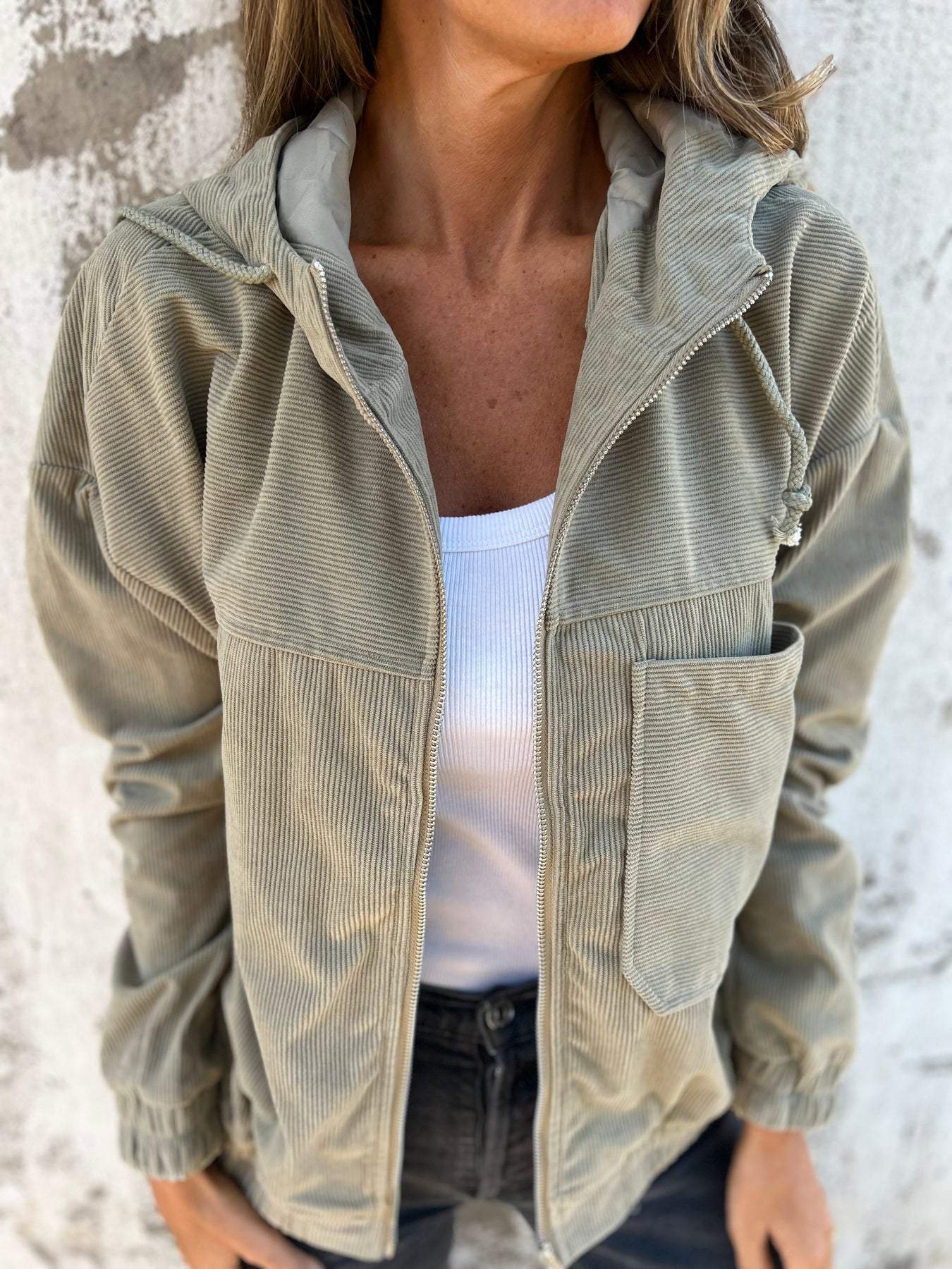 Women’s Trendy Corduroy Jacket
