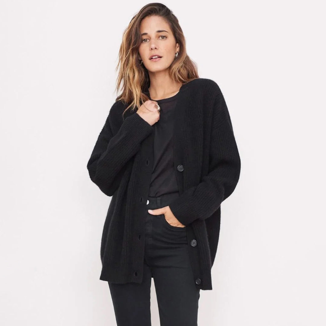 Women's Oversized Cashmere Cardigan