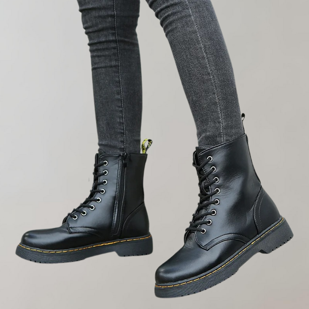 Women's leather boots