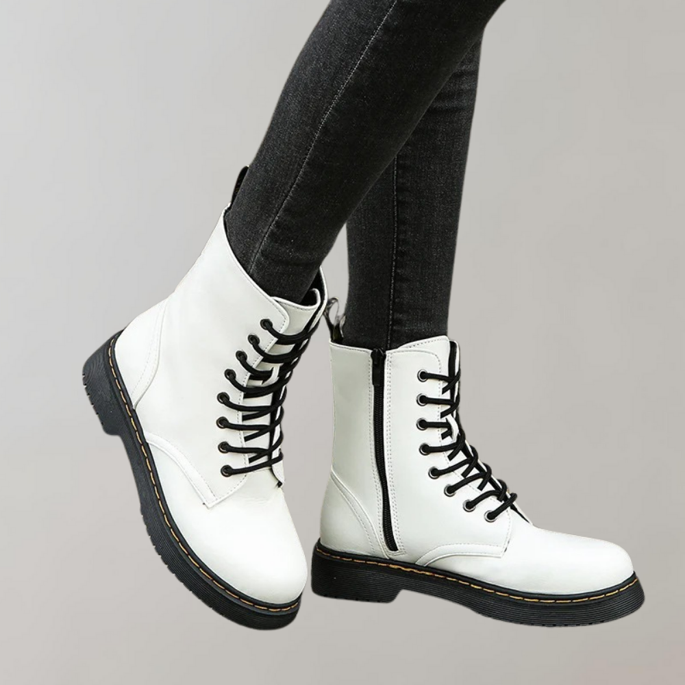 Women's leather boots