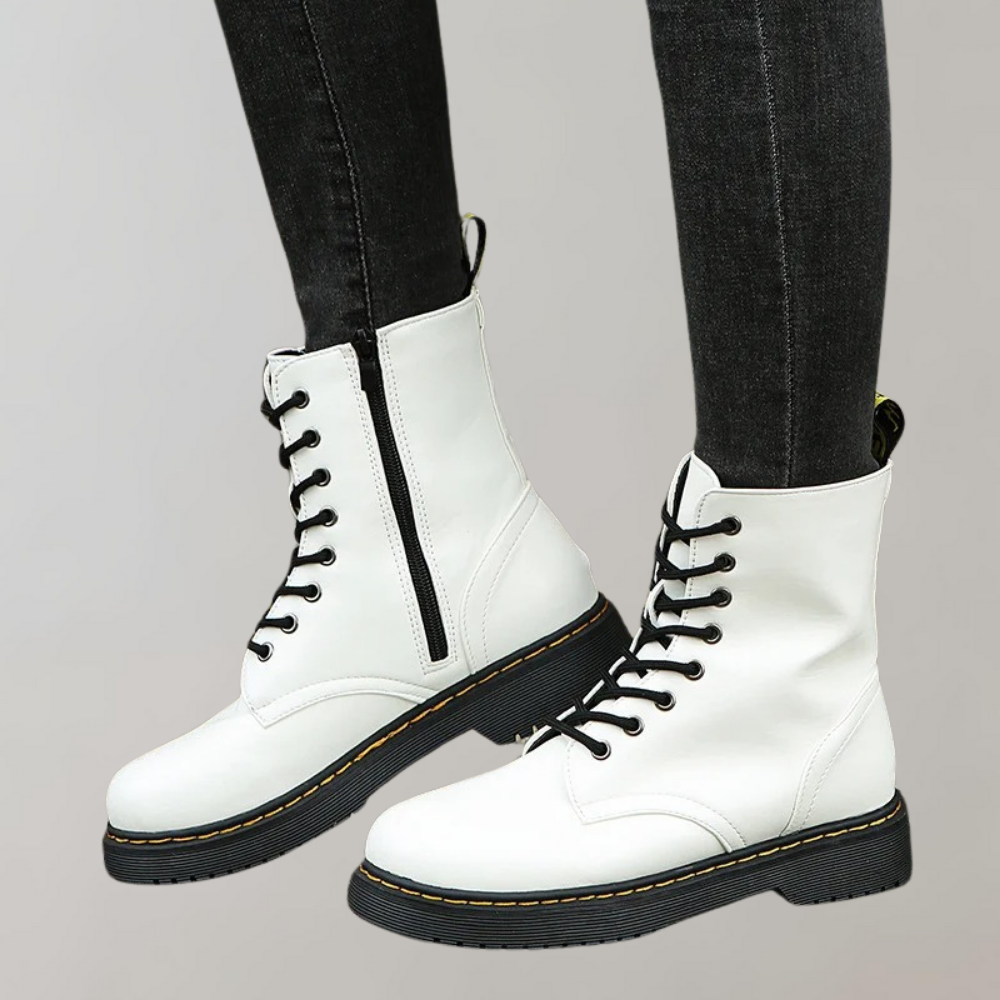 Women's leather boots