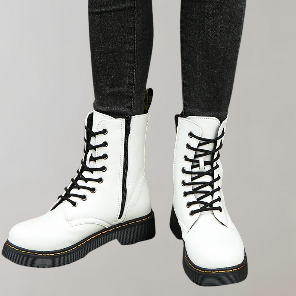 Women's leather boots