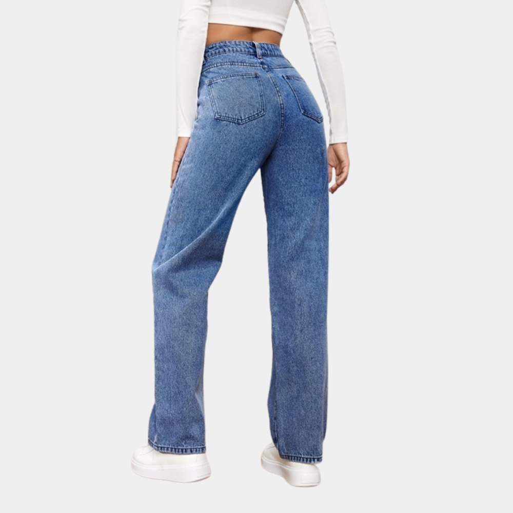 Women's Timeless Flared Denim Jeans