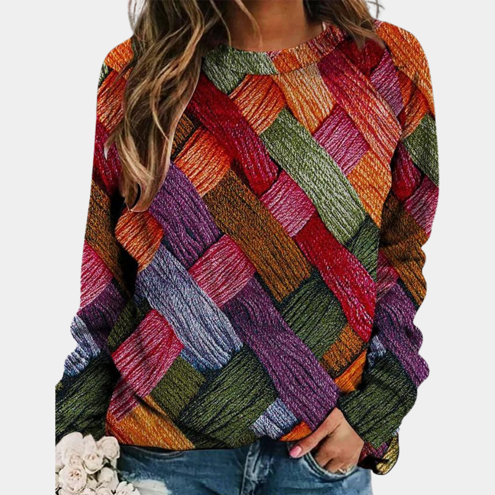 Women's Vibrant Knit Sweater