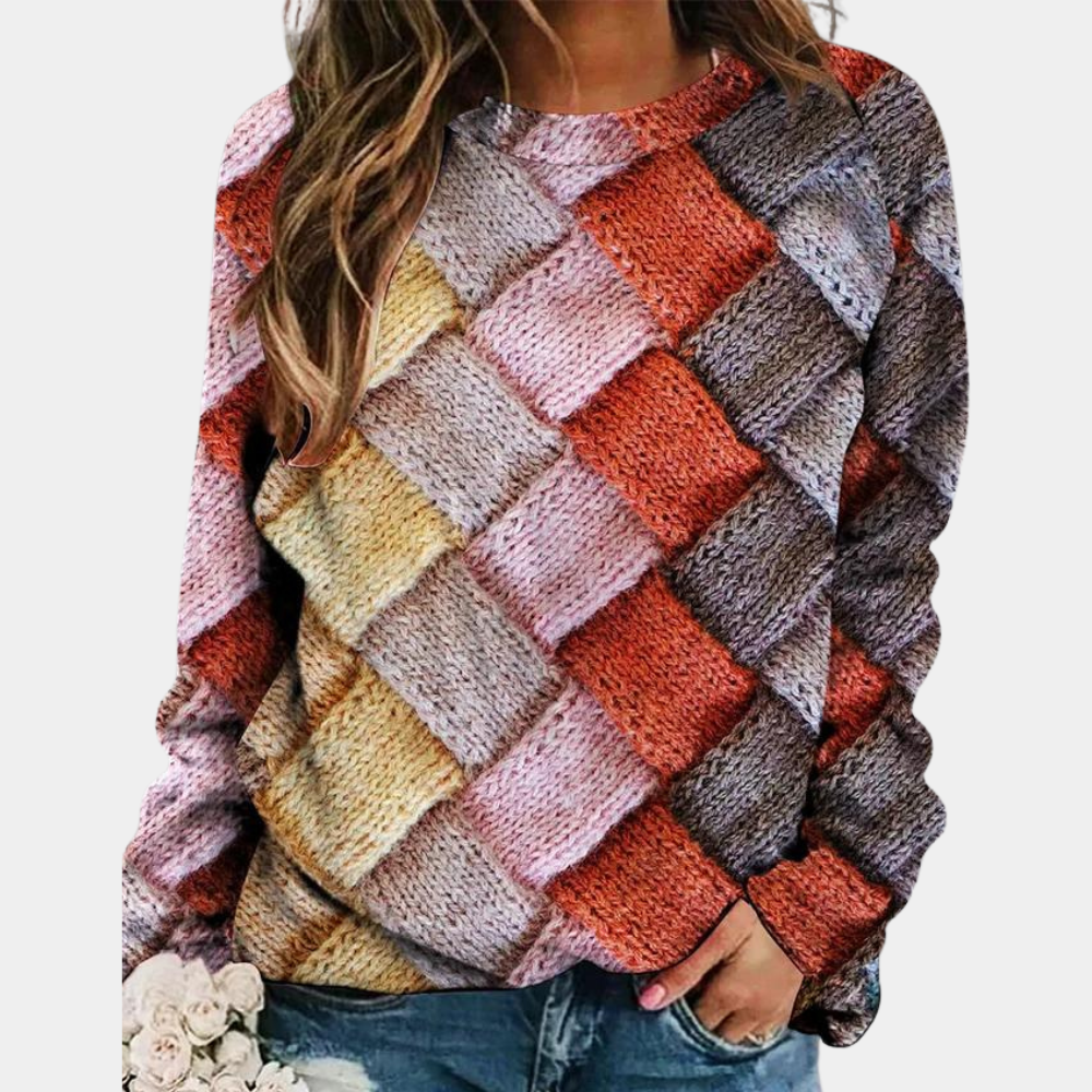 Women's Vibrant Knit Sweater