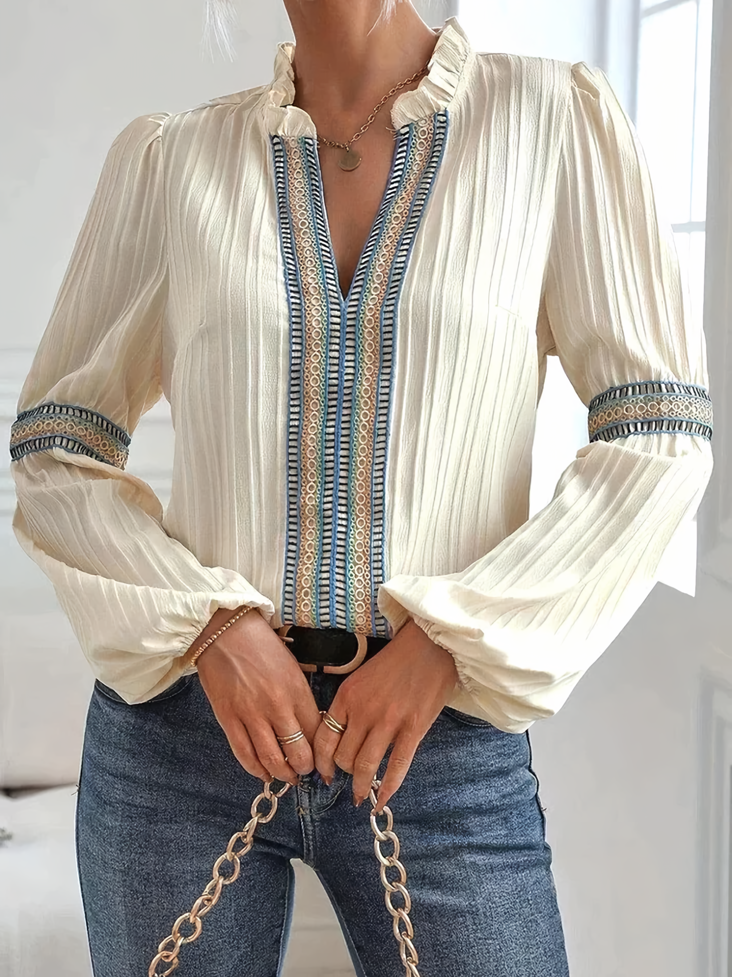 Women's Casual Full sleve Blouses