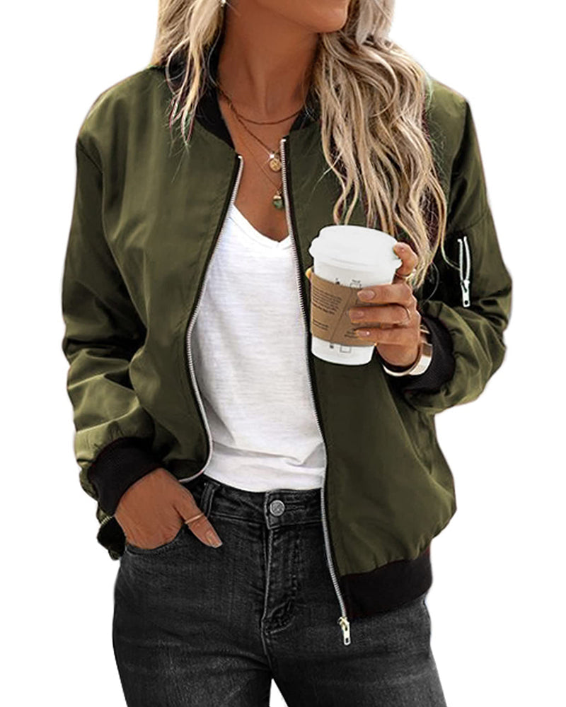 Women's Lightweight Zip-Up Jacket