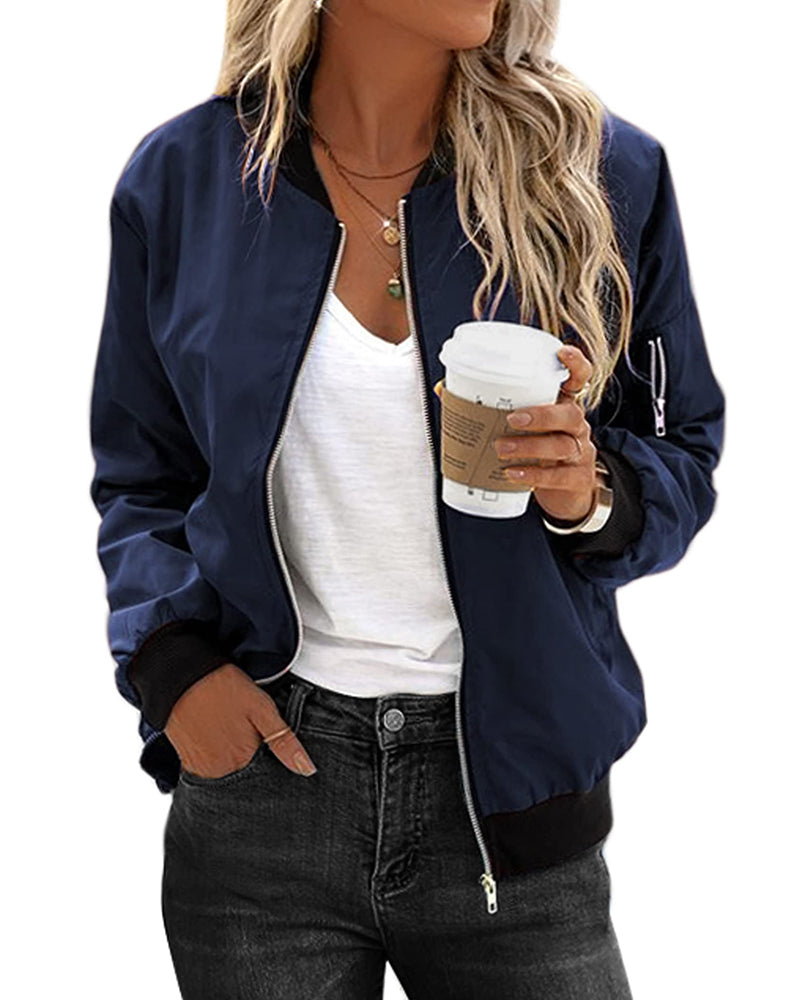 Women's Lightweight Zip-Up Jacket