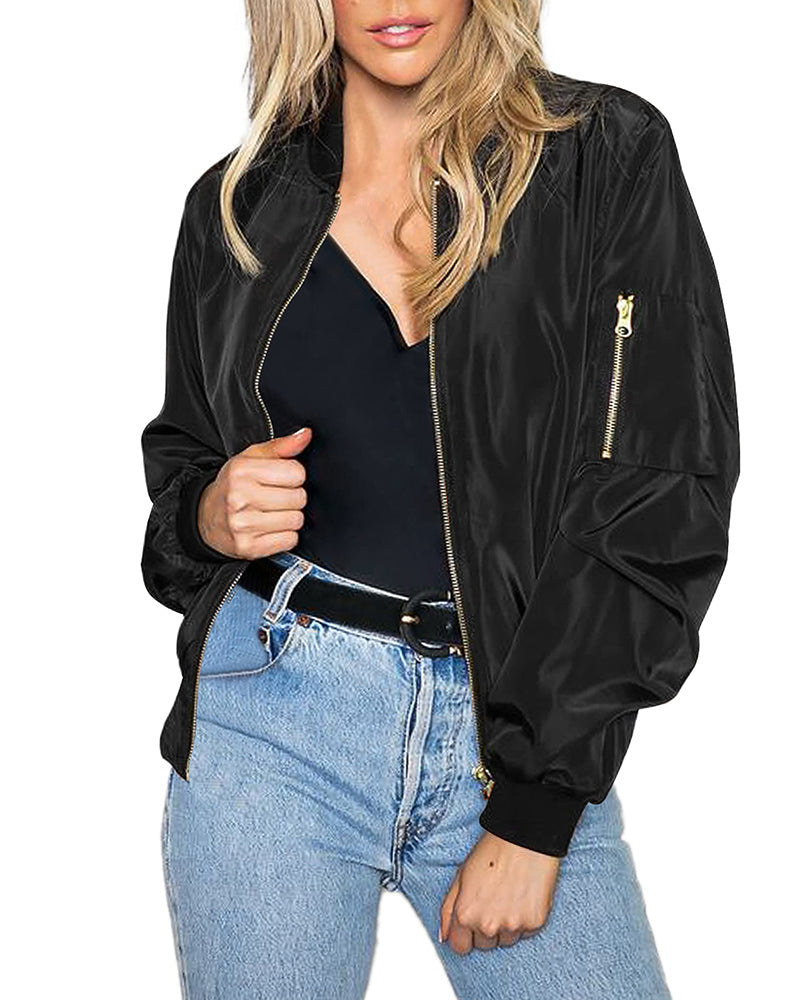 Women's Lightweight Zip-Up Jacket
