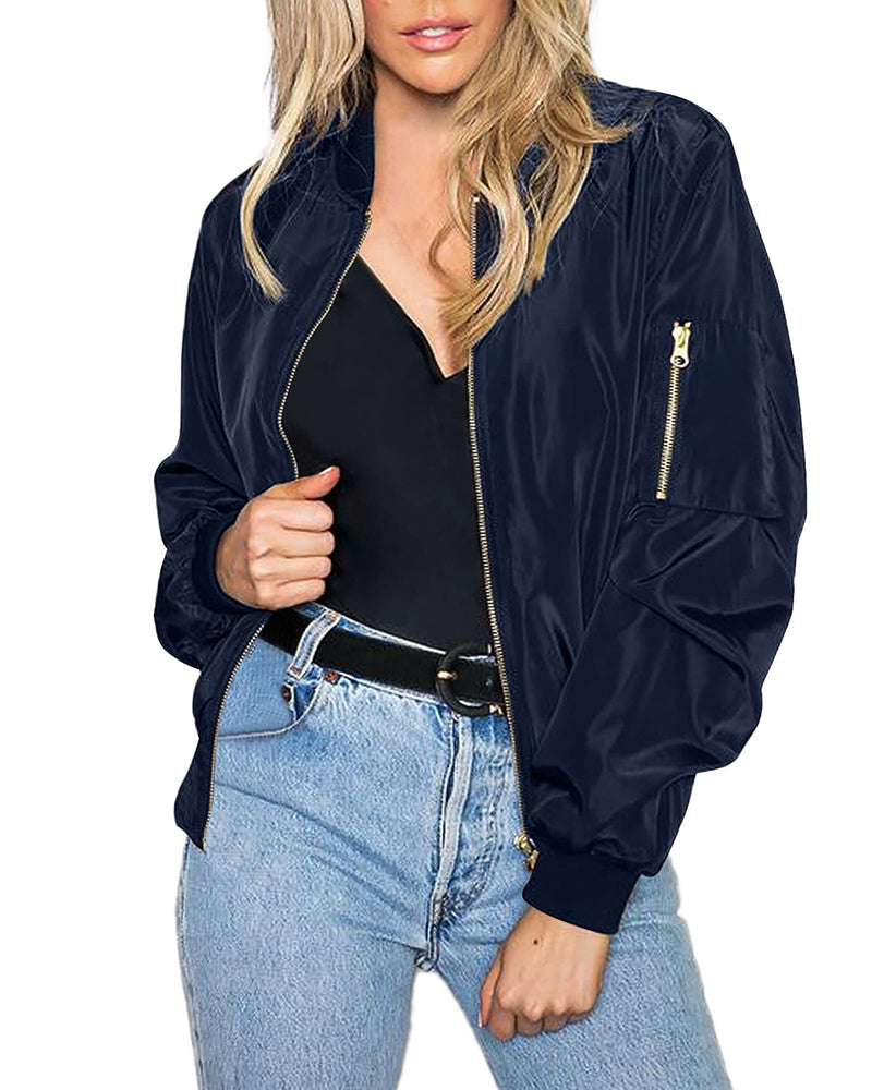 Women's Lightweight Zip-Up Jacket