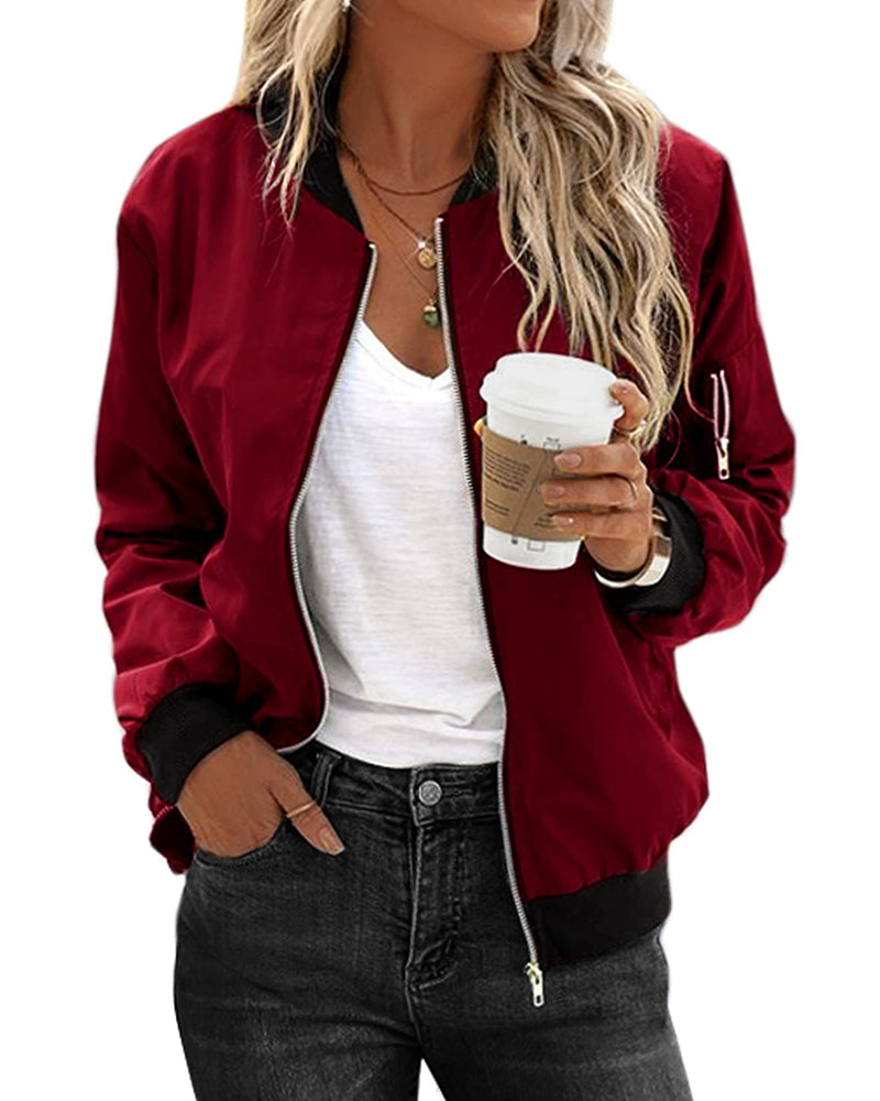 Women's Lightweight Zip-Up Jacket