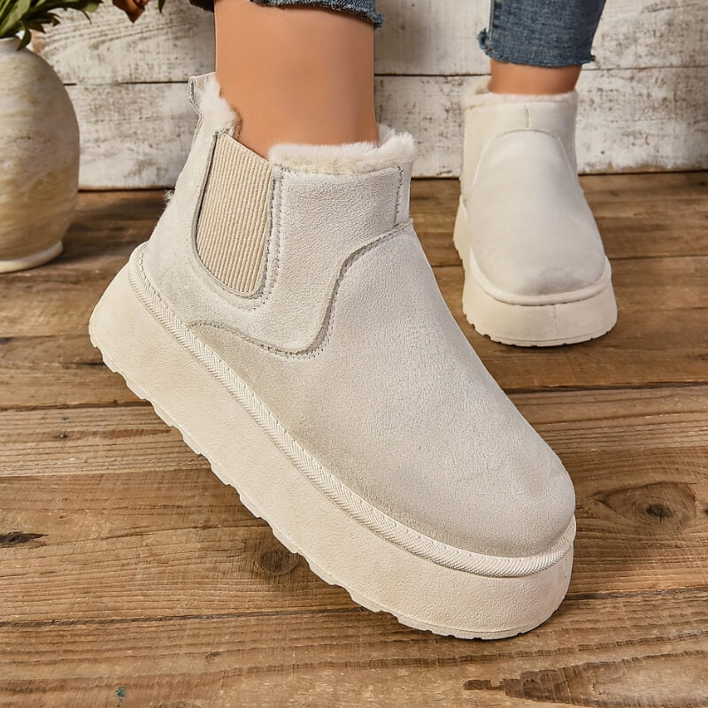 Women's comfy Winterboots with fleecelining