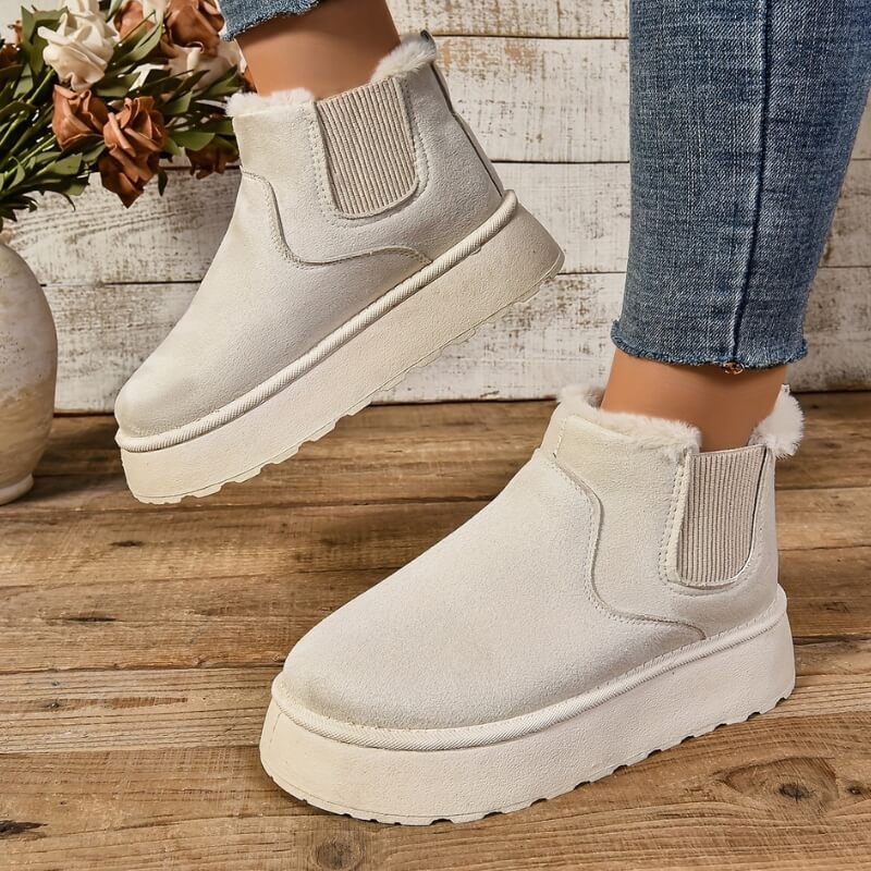 Women's comfy Winterboots with fleecelining