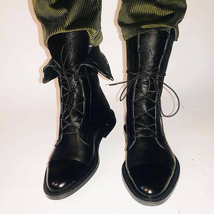 Women's Heel Leather Boots