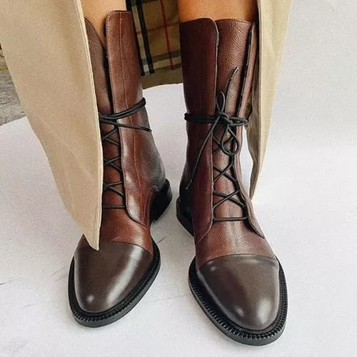 Women's Heel Leather Boots