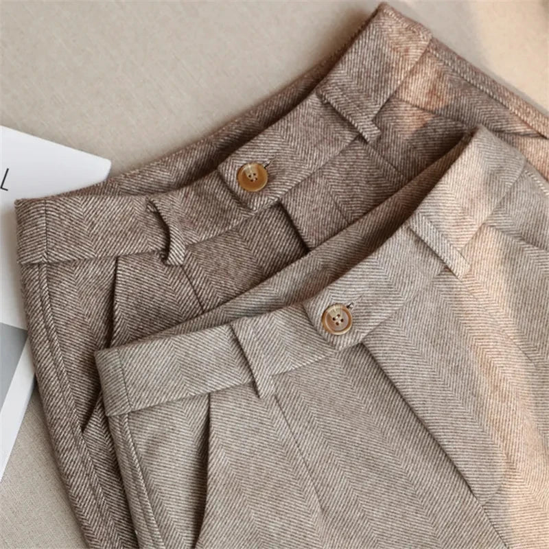 Women's Cozy Fleece-Lined Trousers