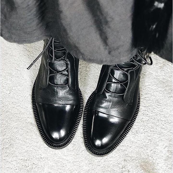 Women's Heel Leather Boots